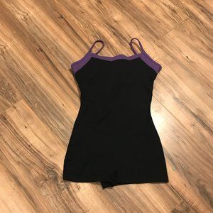 Black/Purple Leotard